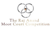 raj anand moot court competition logo