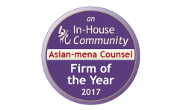 asian mena counsel in house community firm of the year 2017 updates small