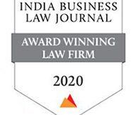 India Business Law Journal's 2020 Law Firm Award