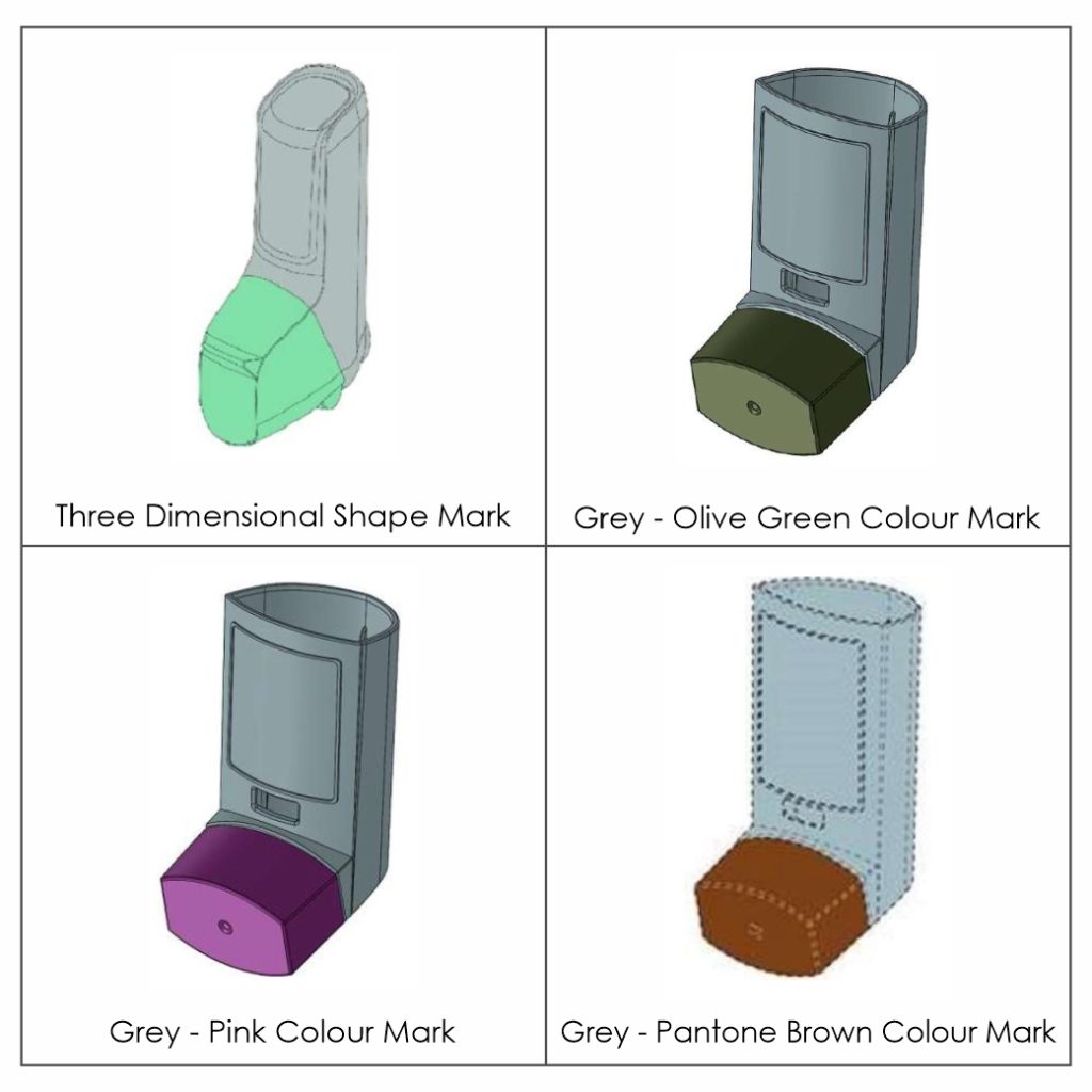 LUPIN Inhaler 3D mark